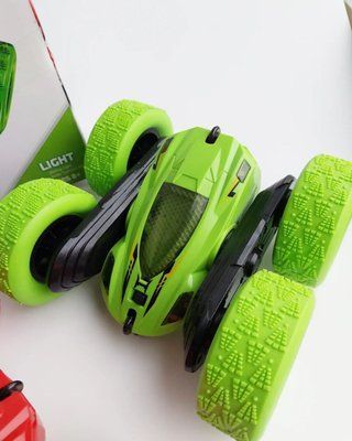 Машинка трюк перевертень Stunt Car зелений S-010-green фото